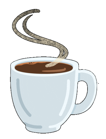 Coffee Morning Sticker