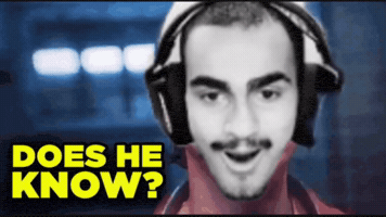 Does He Know GIF