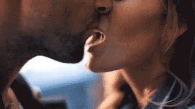 love kiss couple bite kiss gif GIF