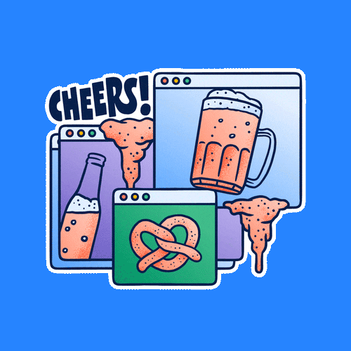 Happy Hour Cheers GIF by Atlassian