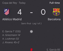 Atletico Madrid Barcelona GIF