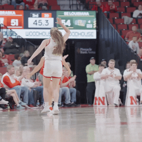 Womens Basketball Nebrasketball GIF by Huskers