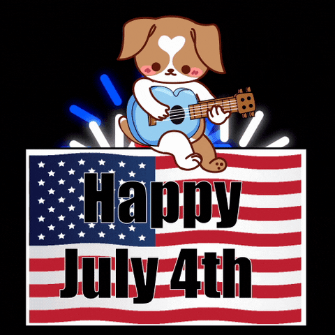 Fourth Of July Love GIF by MyMorningDog