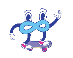 Cartoon Skate Sticker by chrixmorix