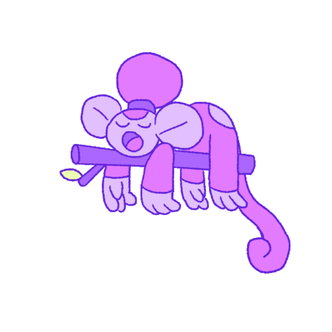 Frame By Frame Sleeping Sticker by NORA studio