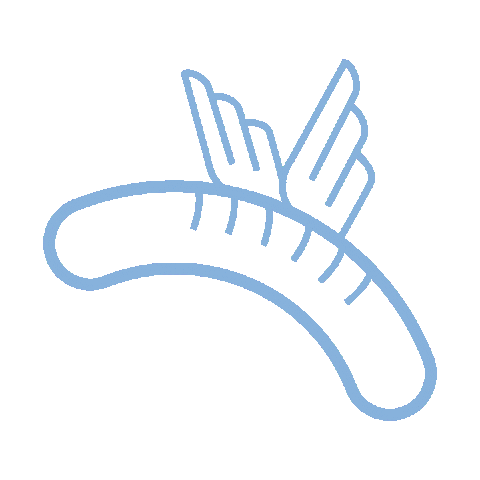 Wurst Wirth Sticker by dreierlei.ch