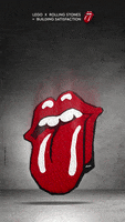 The Rolling Stones Brussels GIF by LEGO