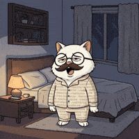 Sleepy Good Night GIF by vankedisi