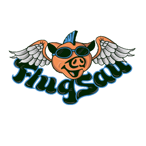 Flugsau Sticker
