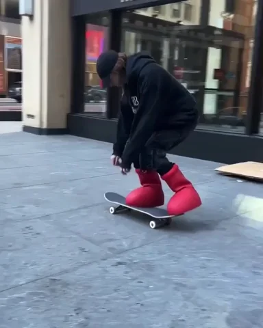 Skateboarding Brb GIF