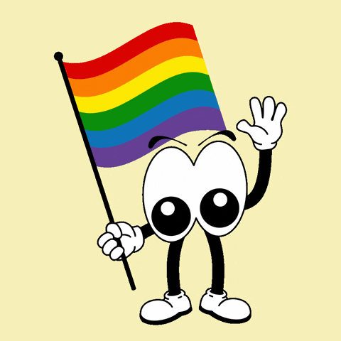 Gay Pride Hello GIF