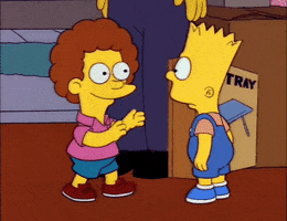 the simpsons eww GIF