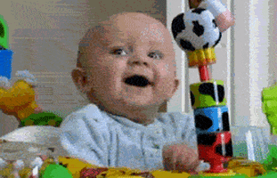 Scared Baby GIF