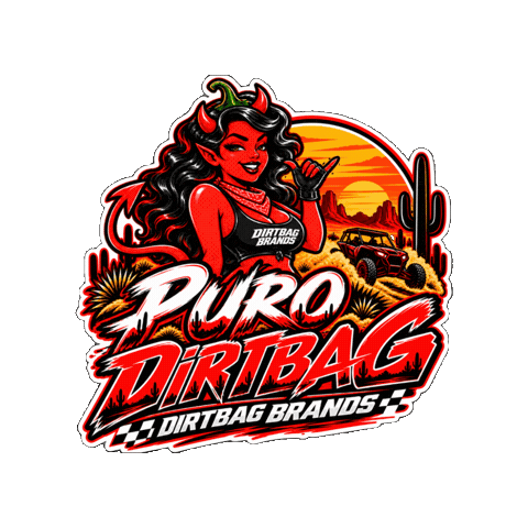 Spanish Desert Sticker by Dirtbag Brands