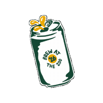 Brew Zoo Fun Sticker by Houston Zoo