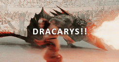  reaction game of thrones fire death dragon GIF