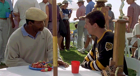 Happy Gilmore Luck GIF - Find & Share on GIPHY
