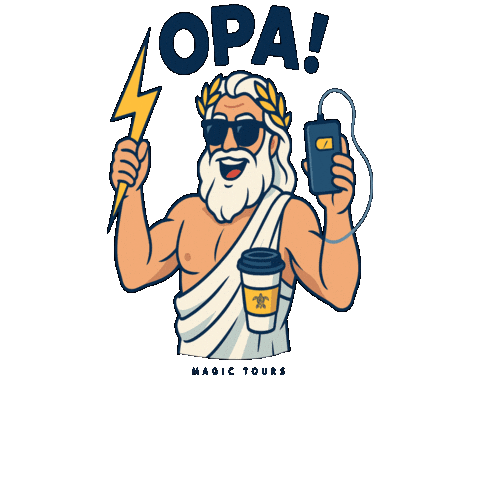 Zeus Kos Sticker by Magic Tours Grecja