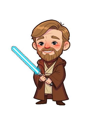 Star Wars Birthday Sticker by Craftorb