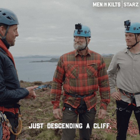Graham Mctavish Starz GIF by Men in Kilts: A Roadtrip with Sam and Graham