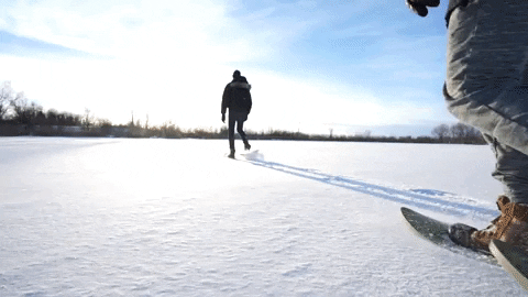 Snowshoeing Fortwhyte Alive GIF by Tourism Winnipeg - Find & Share on GIPHY