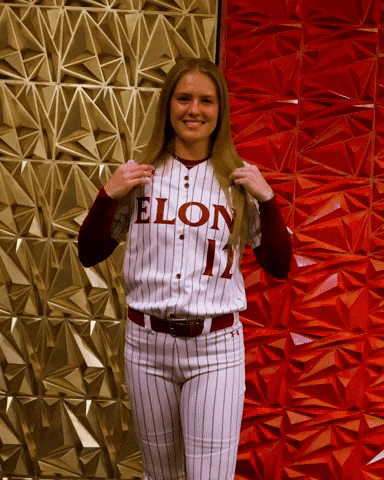 Elon Softball GIF by Elon Phoenix