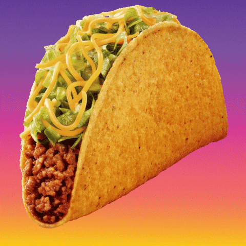 Hungry Cheese GIF by Taco Bell CR