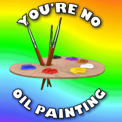 Oil Paint Artist GIF