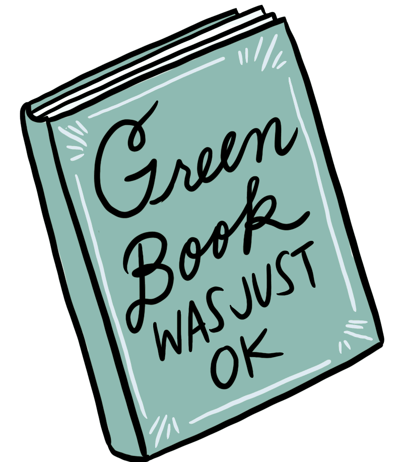 Green Book Sticker by Rinee Shah