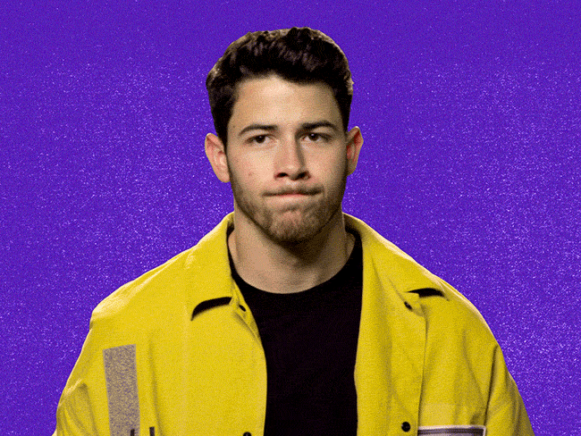 Raise Hand GIF by Nick Jonas - Find & Share on GIPHY