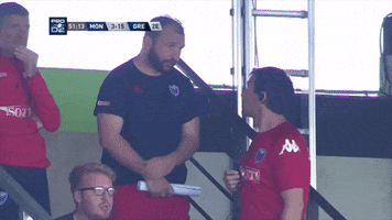 fc grenoble finger GIF by FCG Rugby