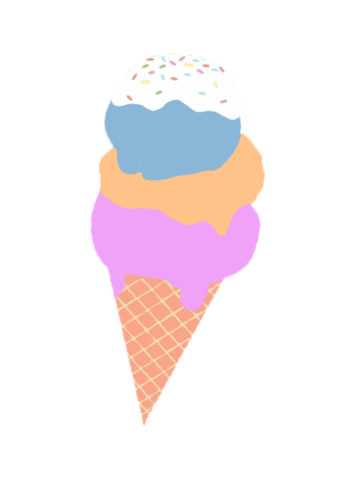 Ice Cream Food Sticker
