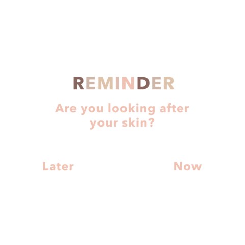 Skincare Reminder Sticker by skinbylucy
