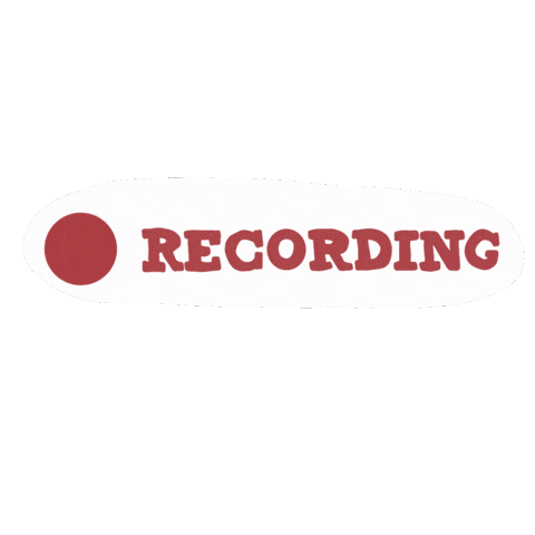 Video Recording Sticker by gebauer.media