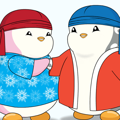 Best Friends Agree GIF by Pudgy Penguins