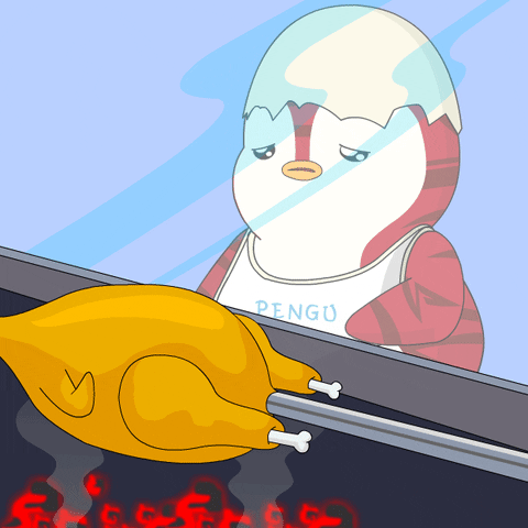 Hungry Labor Day GIF by Pudgy Penguins