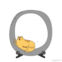 Fat Cat Animation GIF by Florens Debora - Find & Share on GIPHY