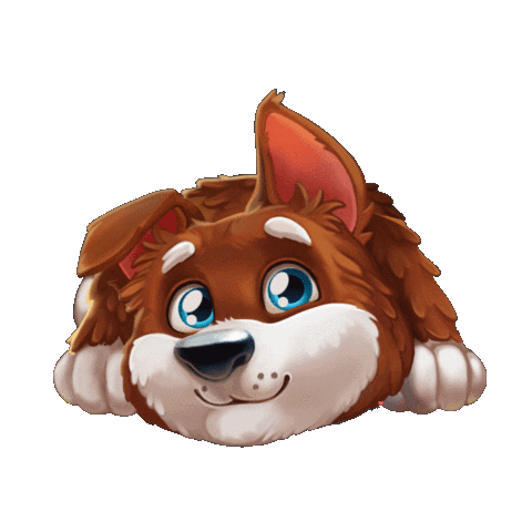 Dog Love Sticker by Gardenscapes_official