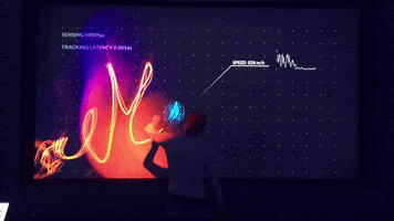 real time projection GIF by Moment Factory