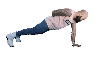 Workout Push Up Sticker by acrovibes