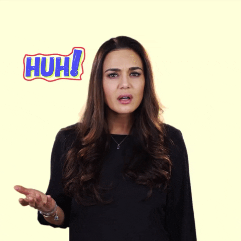 What Angry GIF by Preity G  Zinta
