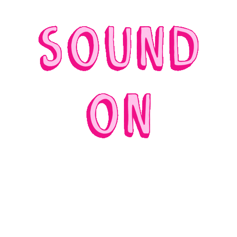 sound on Sticker by THE ARE