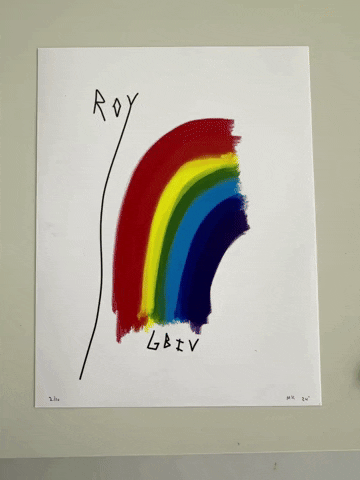 Rainbow Lgbt GIF by Marcel Katz / The Art Plug