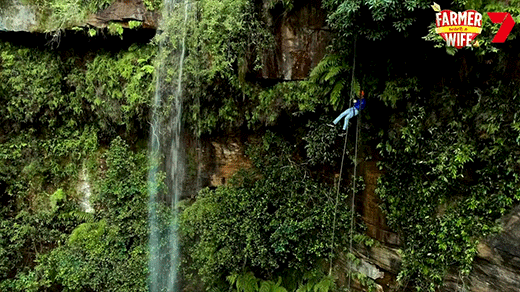 Adventure Waterfall GIF by Channel 7 - Find & Share on GIPHY
