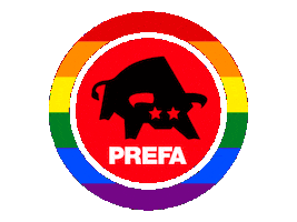 Rainbow Stars Sticker by PREFA