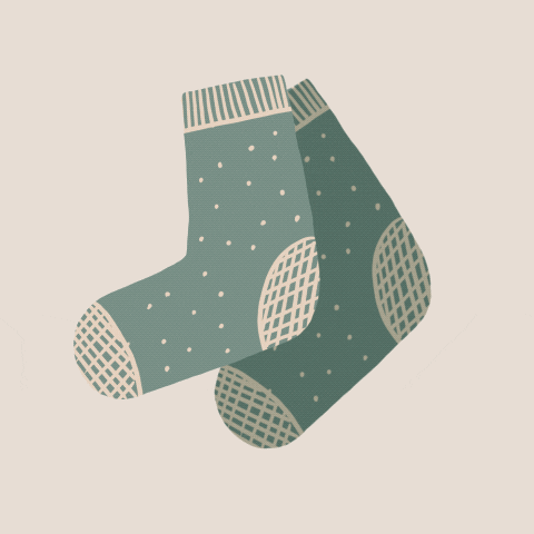 friederikeolsson_illustration illustration weekend socks knitting GIF
