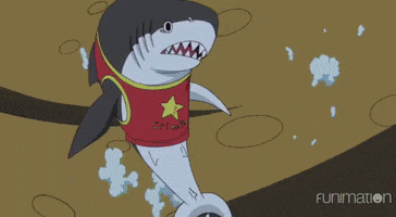 one piece shark GIF by Funimation