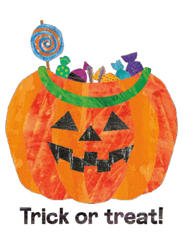 Trick Or Treat Halloween Sticker by PenguinKids