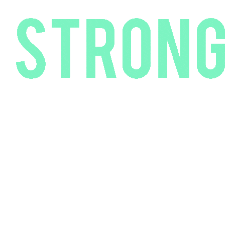 Strong Women Sticker by Dance Barre by Katie Dickens