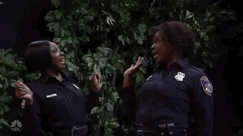 Cops High Five GIFs - Get the best GIF on GIPHY